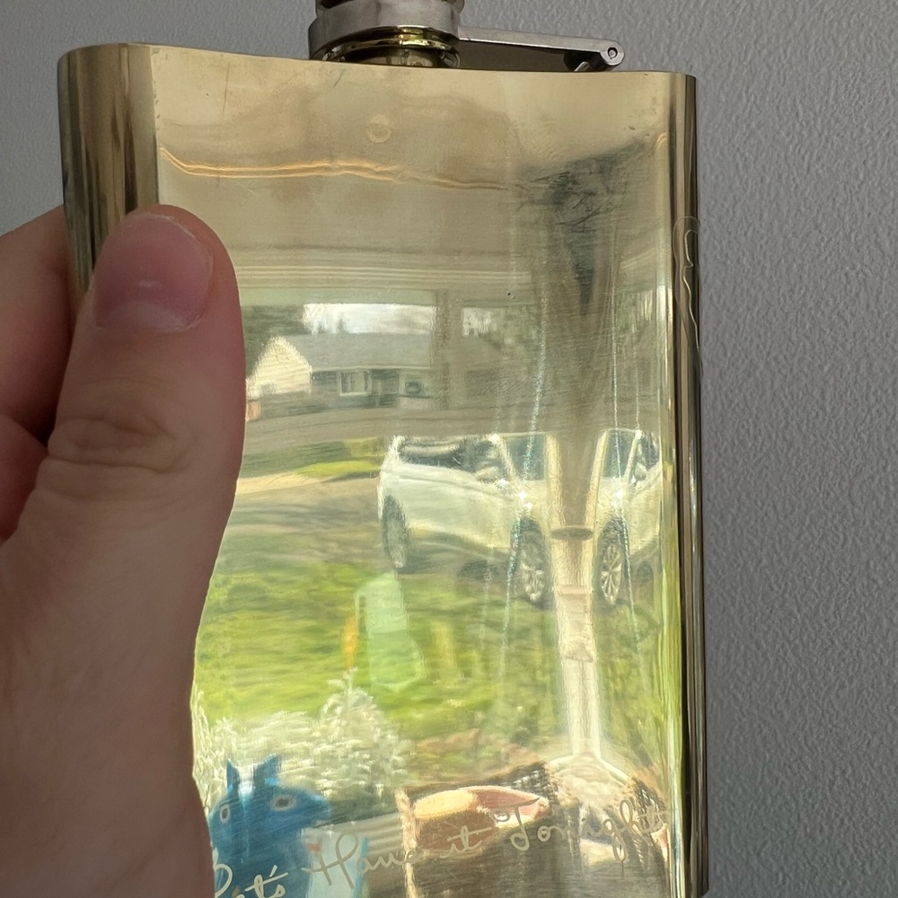 Lilly Pulitzer at Target / Gold Flask
